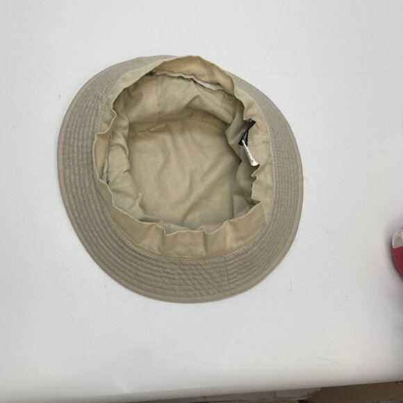 Y2K Ganka Gear Tech Sun Bucket Hat Beige / Green Sz M* Fishing / Outdoor - Picture 11 of 11